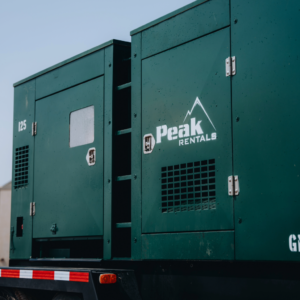 close up shot of Diesel Generator