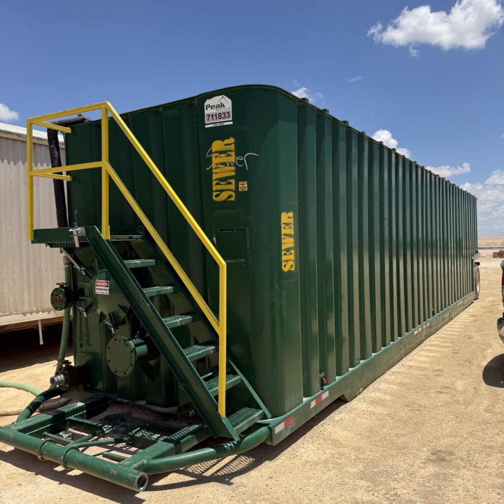 sewer lift station deployed on site