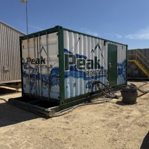 water distribution system deployed on site