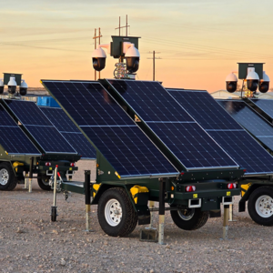 solar panels with camera security systems