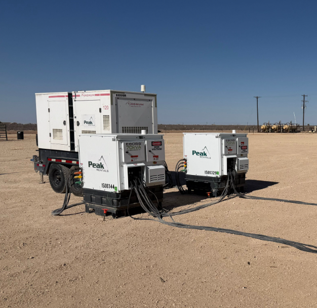 battery packs deployed on site