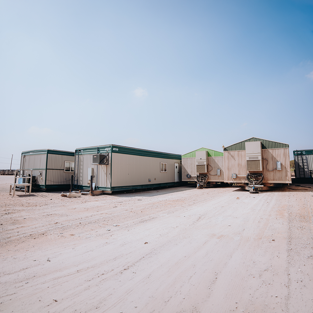 multiple different trailer houses