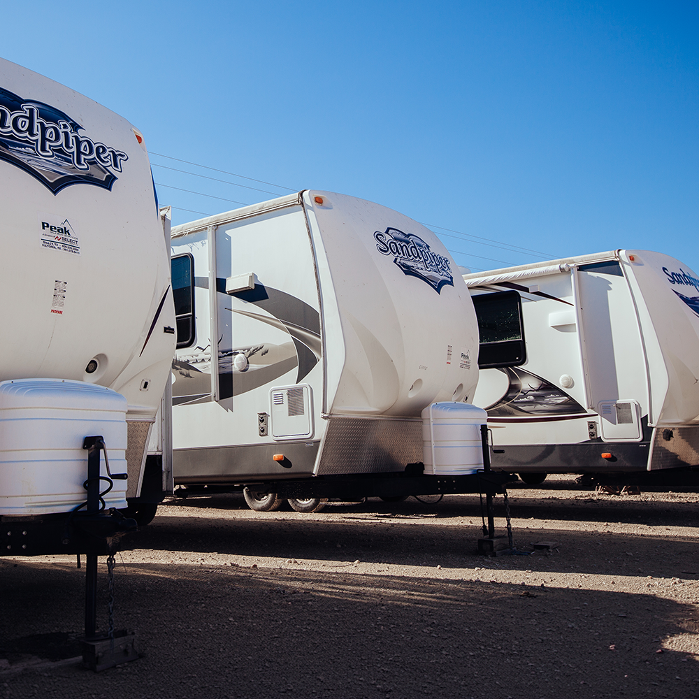 trailer houses ready to be deployed
