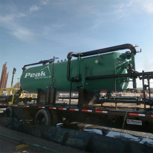 test separator on a trailer